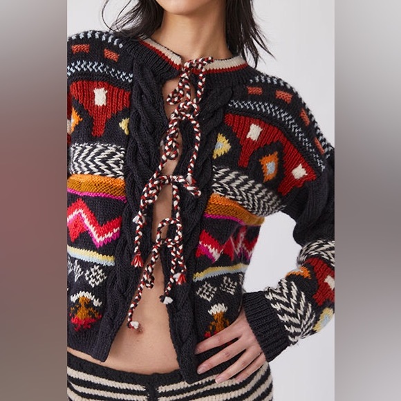 Tach Clothing narnia multicolor knit cardigan - Picture 4 of 7